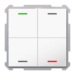 MDT TAL-6304004.02S KNX-Tastsensor Light 63 | 4-fach, neutral,Secure |