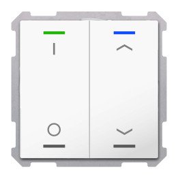 MDT TAL-6302D04.02S KNX-Tastsensor Light 63 | 2-fach, IO, Pfeile, Secu