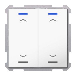 MDT TAL-6302A04.02S KNX-Tastsensor Light 63 | 2-fach, Pfeile, Secure |
