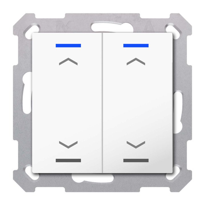MDT TAL-5502A02.02S KNX-Tastsensor Light 55 | 2-fach, Pfeile, Secure |