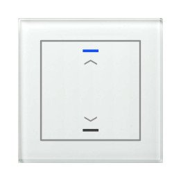 MDT GTL-10AW.02S KNX-Glastaster II Light | 1-fach, Pfeile, Secure | gl