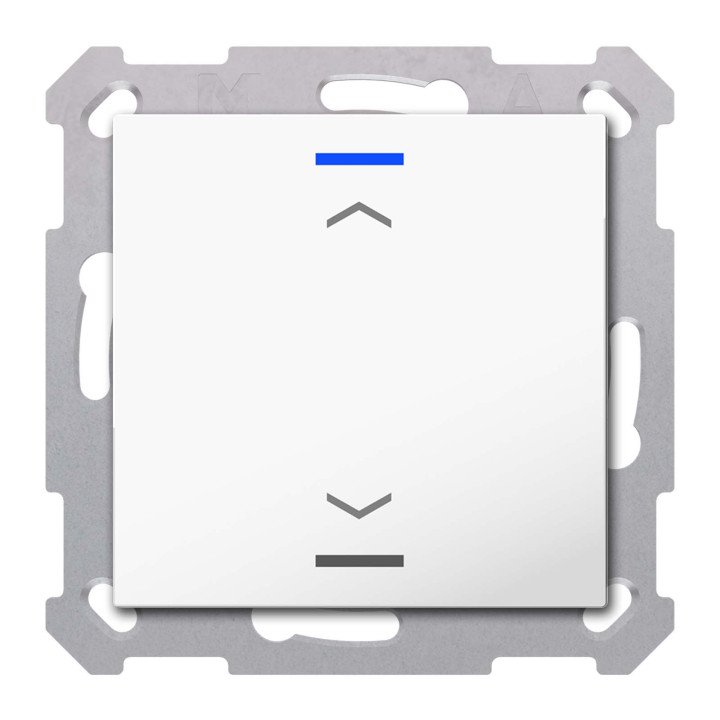 MDT TAL-55T1A02.02S KNX-Tastsensor Light 55 m. Temperaturs. | 1-fach, 