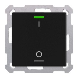 MDT TAL-55T1B06.02S KNX-Tastsensor Light 55 m. Temperaturs. | 1-fach, 