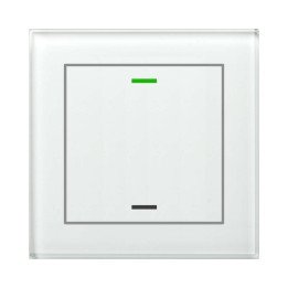MDT GTL-1T0W.02S KNX-Glastaster II Light m. Temperatursensor | 1-fach,