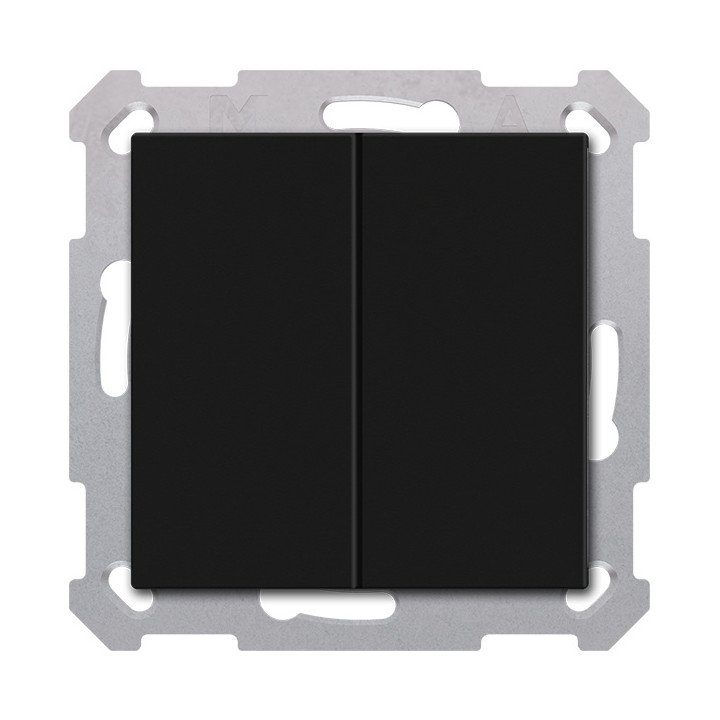 MDT RF-TAL55B206.01S KNX-RF+Taster Light 55 Basic Secure | 2-fach, neu