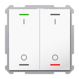 MDT TAL-63T2B04.02S KNX-Tastsensor Light 63 m. Temperatursens. | 2-fac