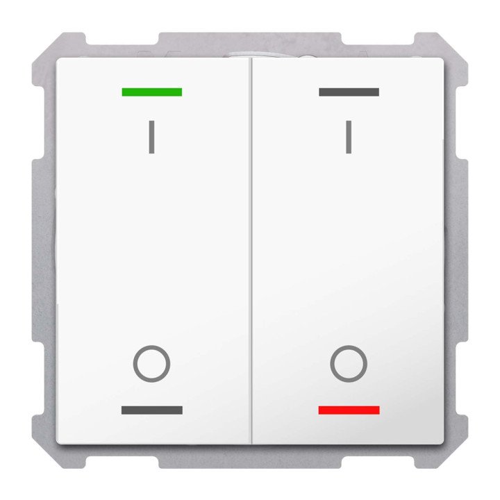 MDT TAL-63T2B04.02S KNX-Tastsensor Light 63 m. Temperatursens. | 2-fac