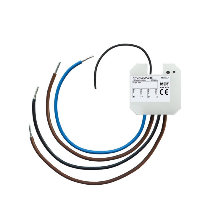 MDT RF-JAL1UP.01S KNX-RF Funk Jalousieaktor | 1-fach, Secure | AVS Dom