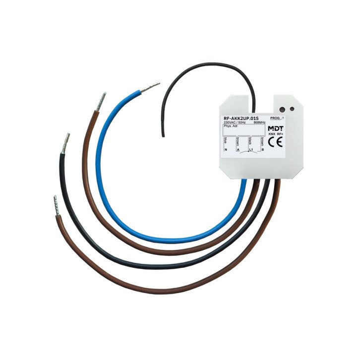 MDT RF-AKK2UP.01S KNX-RF-Schaltaktor | 2-fach, Secure | AVS Domotec