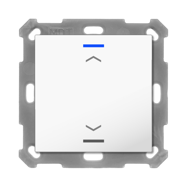 MDT RF-TAL55T102.A1S KNX-RF+ Taster Light 55 Secure m. Temp. | 1-fach,