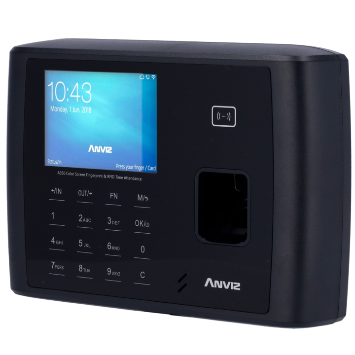 ANVIZ A350-BT-WIFI — Control de presencia | AVS Domotec