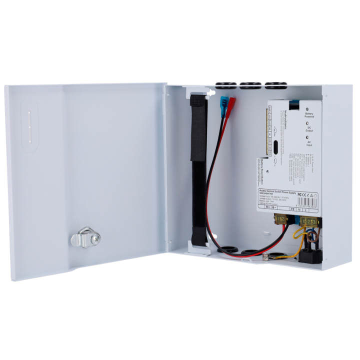 MARCA BLANCA AC-12DC5A-BAT7AH — Alimentation pour le contrôle d'accès 