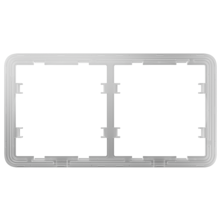 AJAX AJ-FRAME-2 — Cadre pour deux dispositifs | AVS Domotec