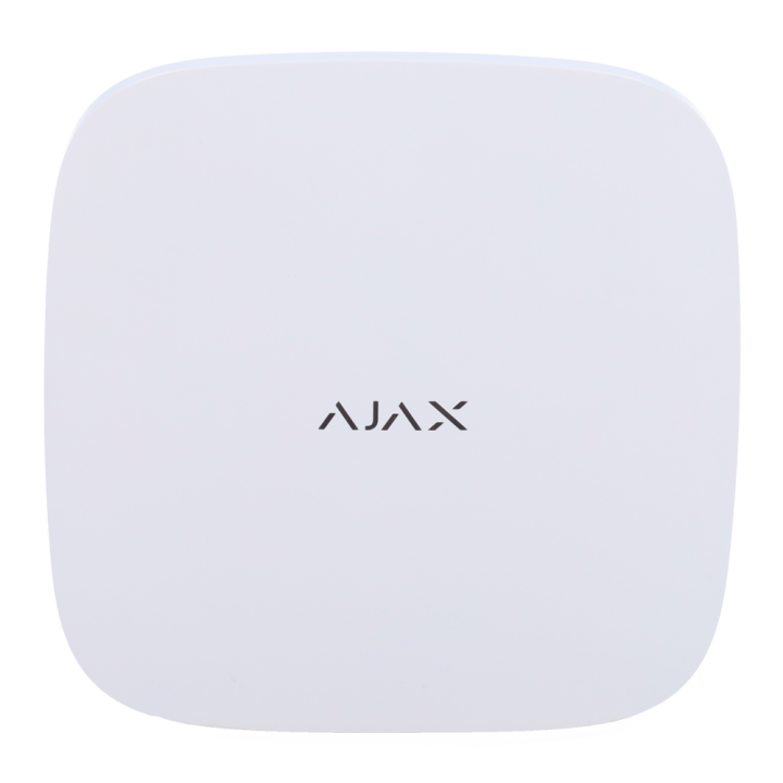 AJAX AJ-HUB-4G-W — Centrale d'alarme professionnelle | AVS Domotec