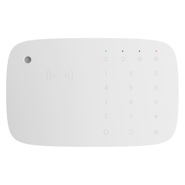 AJAX AJ-KEYPADCOMBI-W-DUMMY — Boîtier de clavier avec sirène et lecteu