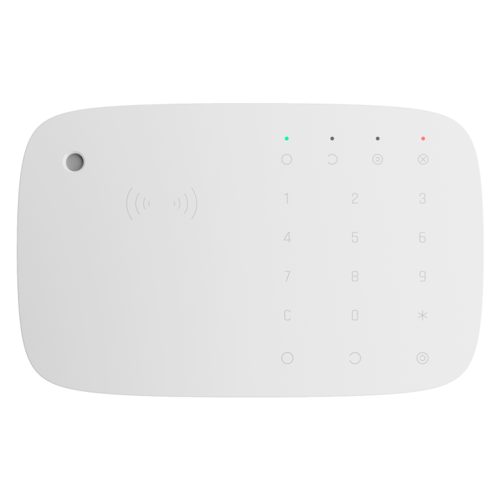 AJAX AJ-KEYPADCOMBI-W-DUMMY — Boîtier de clavier avec sirène et lecteu