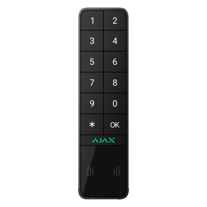 AJAX AJ-KEYPADOUTDOOR — Clavier extérieur IP66/IK08 avec lecteur RFID 