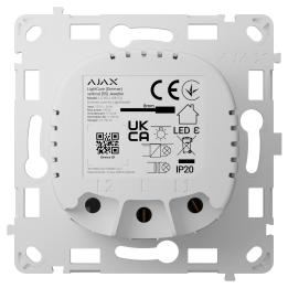 AJAX AJ-LIGHTCORE-DIMMER-VERT — Interrupteur d'éclairage intelligent à