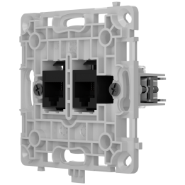 AJAX AJ-OUTLETCORE-LAN — Prise Ethernet avec deux ports | AVS Domotec