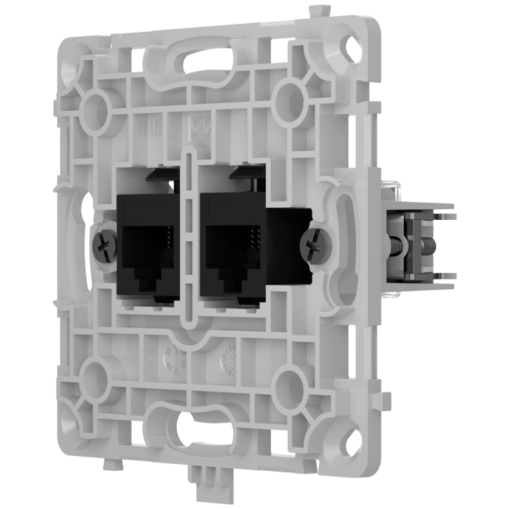 AJAX AJ-OUTLETCORE-LAN — Prise Ethernet avec deux ports | AVS Domotec