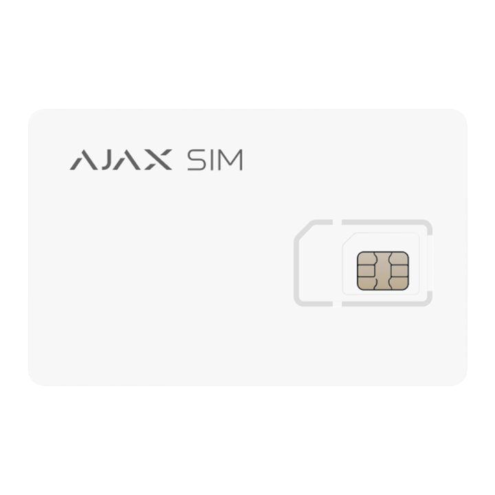 AJAX AJ-SIM — Carte SIM Ajax | AVS Domotec