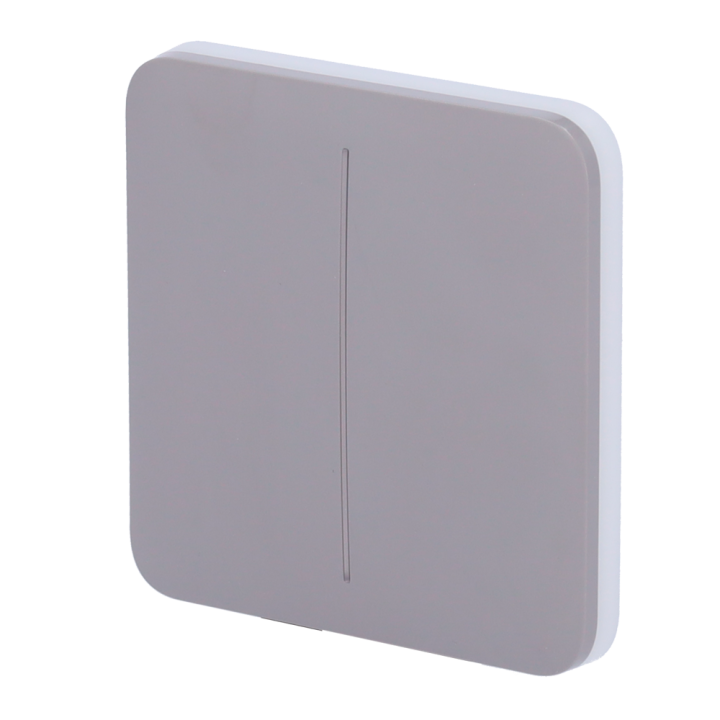 AJAX AJ-SOLOBUTTON-2G-GRE — Panneau tactile pour double interrupteur d