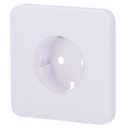 AJAX AJ-SOLOCOVER-W — Cache-prise pour fiche de base de type F | AVS D