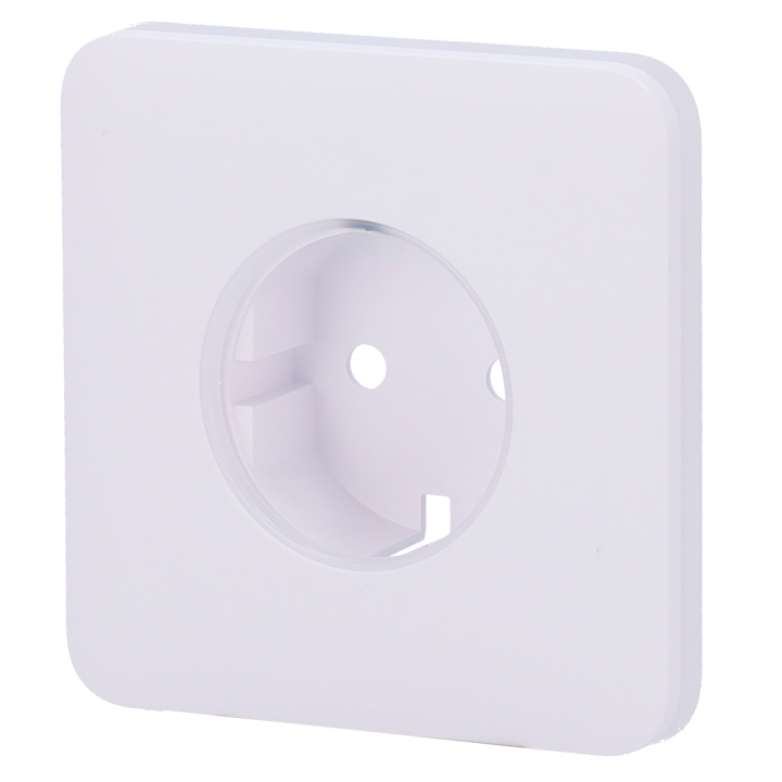 AJAX AJ-SOLOCOVER-W — Cache-prise pour fiche de base de type F | AVS D