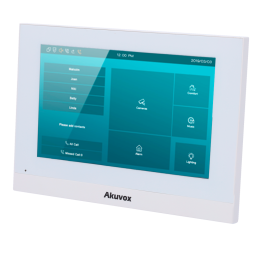AKUVOX AK-C313W-LP-2-WHITE — Moniteur Linux pour portier vidéo | AVS D