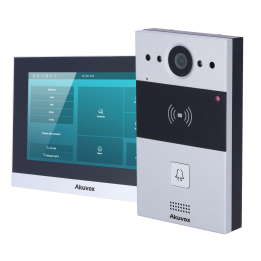 AKUVOX AK-KIT02-2 — Kit de portier vidéo Linux | AVS Domotec