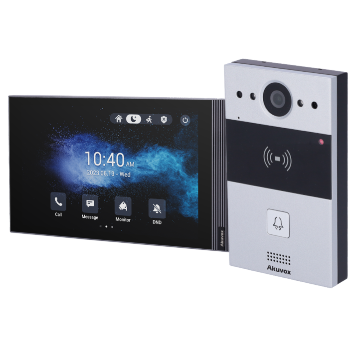 AKUVOX AK-KIT05-IP-ANDROID — Kit de portier vidéo Android | AVS Domote