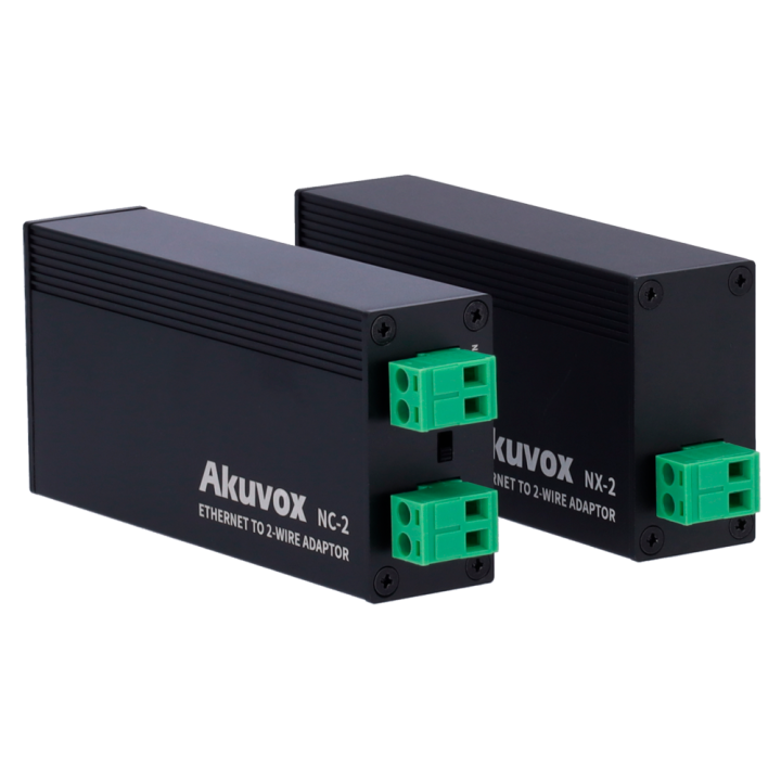 AKUVOX AK-NX-2 — Kit de conversion des IP en 2 fils | AVS Domotec