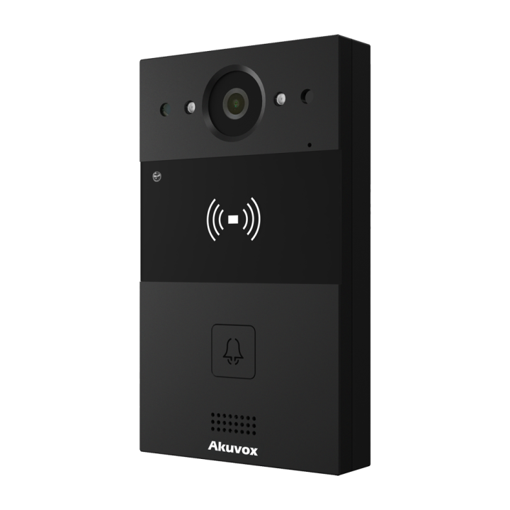 AKUVOX AK-R20A-BLACK — Interphone vidéo IP de surface | AVS Domotec