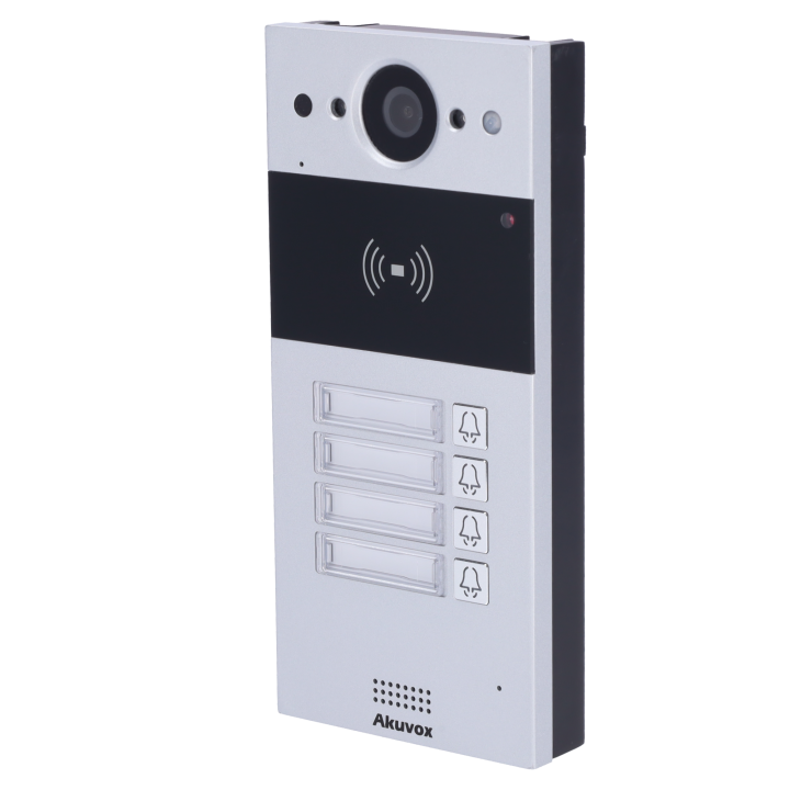 AKUVOX AK-R20B-4B — Interphone vidéo IP de surface | AVS Domotec