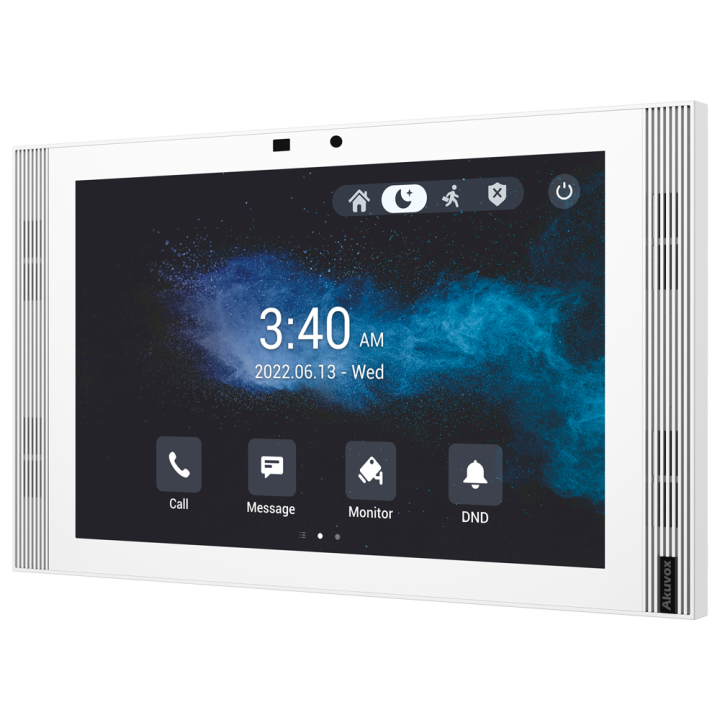 AKUVOX AK-S567A-WHITE — Moniteur Android 12.0 pour portiers vidéo | AV