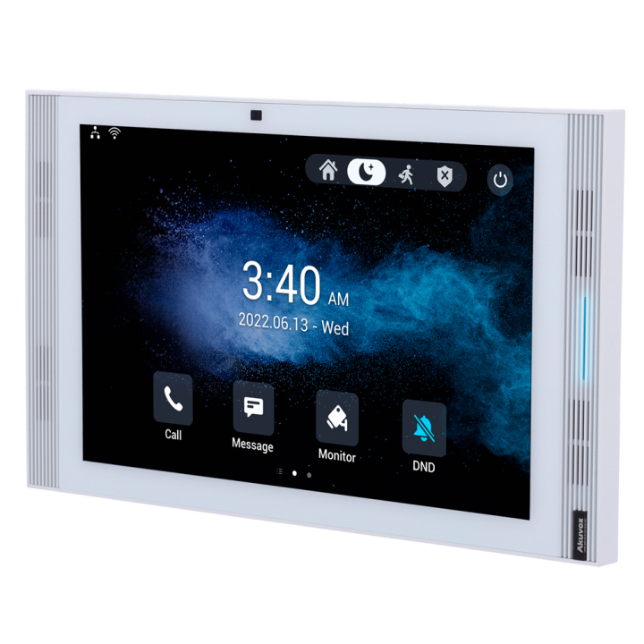 AKUVOX AK-S567G-WHITE — Moniteur Android 12.0 pour portiers vidéo | AV