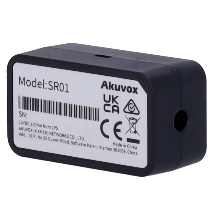 AKUVOX AK-SR01 — Module de porte sécurisée | AVS Domotec