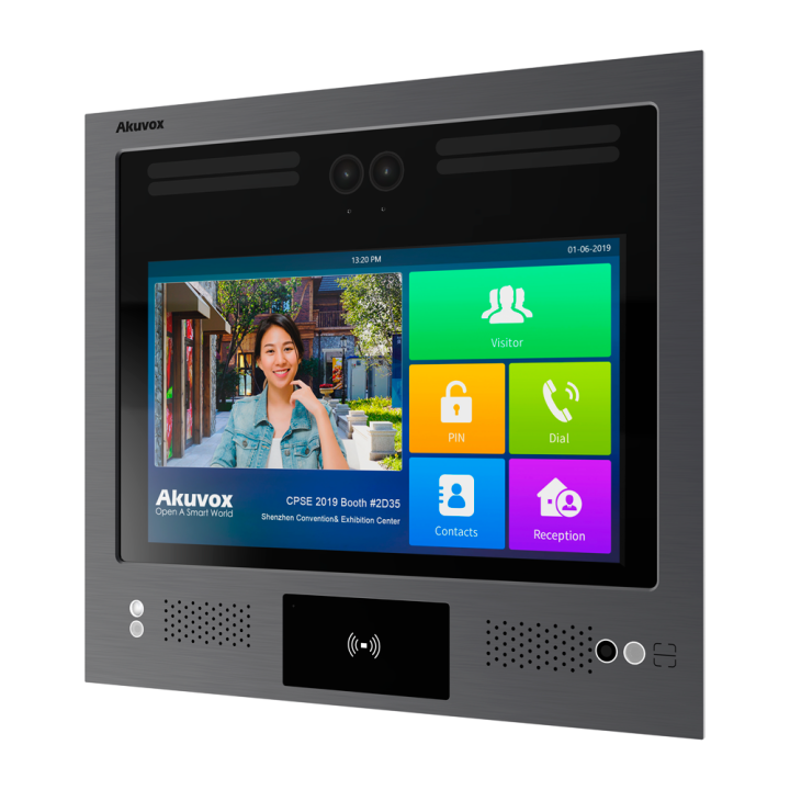 AKUVOX AK-X916S-L — Système de portier vidéo IP anti-vandalisme IK08 |