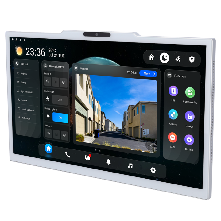 AKUVOX AK-X937 — Moniteur Android 14.0 pour portiers vidéo | AVS Domot