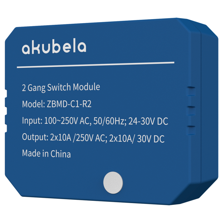 AKUVOX AK-ZBMD-C1-R2 — Relais intelligent de 2 lignes | AVS Domotec