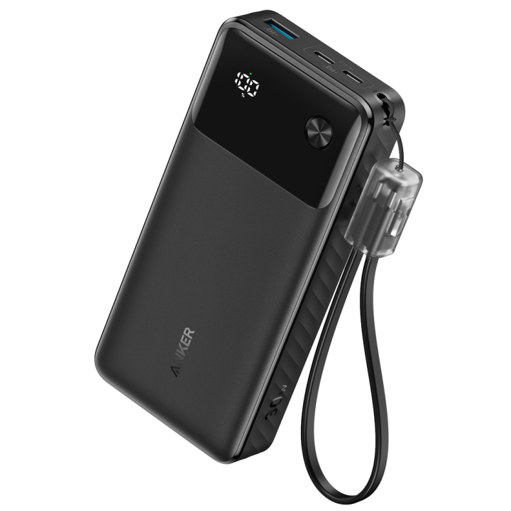 ANKER ANK-A1384-B — Batterie externe Anker avec écran | AVS Domotec