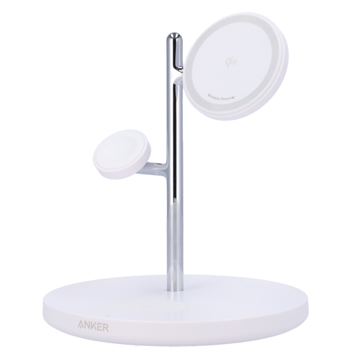 ANKER ANK-PADWCHARGER-3-IN-1-W — Chargeur sans fil 3 chez 1 Anker | AV