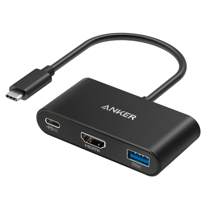 ANKER ANK-POWEREXPAND-3-IN-1-G — Hub USB-C 3 dans 1 | AVS Domotec
