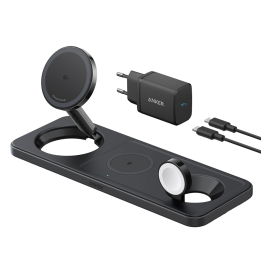 ANKER ANK-PWCHARGER-3-IN-1-B — Chargeur sans fil 3 chez 1 Anker | AVS 