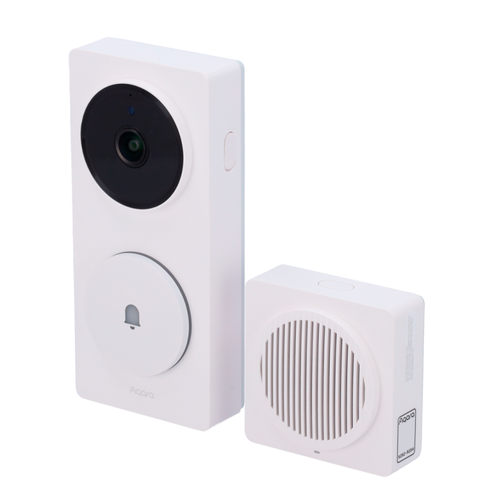 AQARA AQ-CH-C09D-W — Aqara Smart Home G410 Doorbell Cam/Hub Blanc | AV