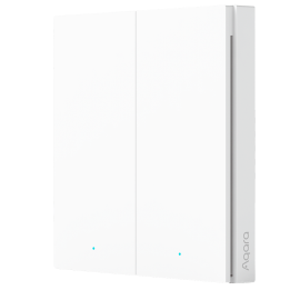 AQARA AQ-WRS-R02 — Commutateur sans fil Aqara H1 Double | AVS Domotec