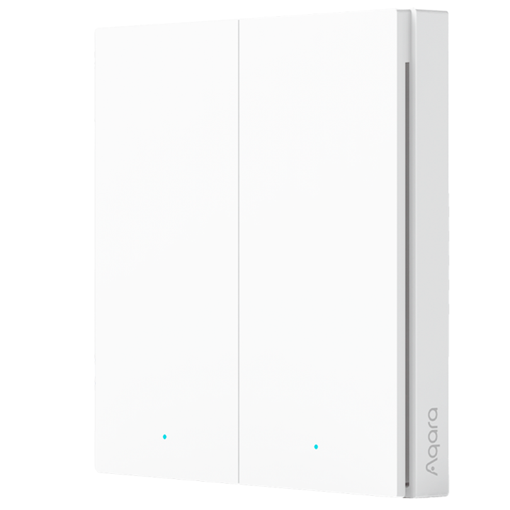 AQARA AQ-WRS-R02 — Commutateur sans fil Aqara H1 Double | AVS Domotec