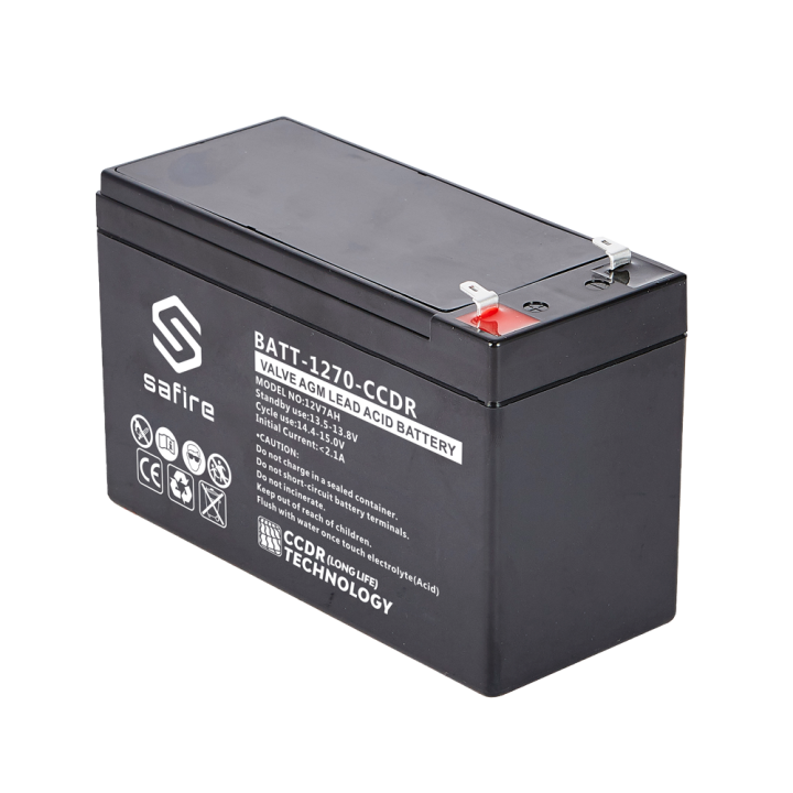 SAFIRE BATT-1270-CCDR — Batterie rechargeable | AVS Domotec