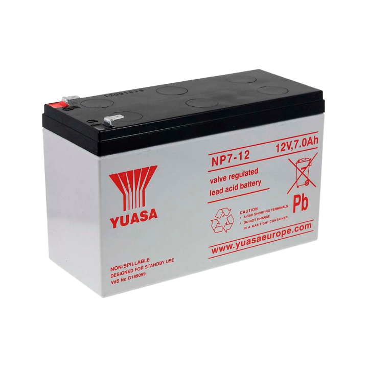 YUSA BATT-NP7-12 — Yuasa NP7-12 | AVS Domotec