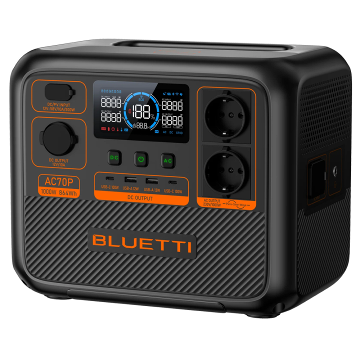 BLUETTI BL-AC70P — Batterie portable Bluetti | AVS Domotec